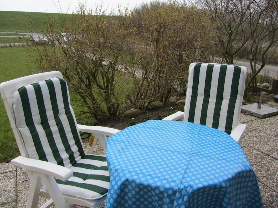 Nordsee Und Natur. Gemuetliche Fewo Mit Deichblick Dorumer Neufeld Ngoại thất bức ảnh