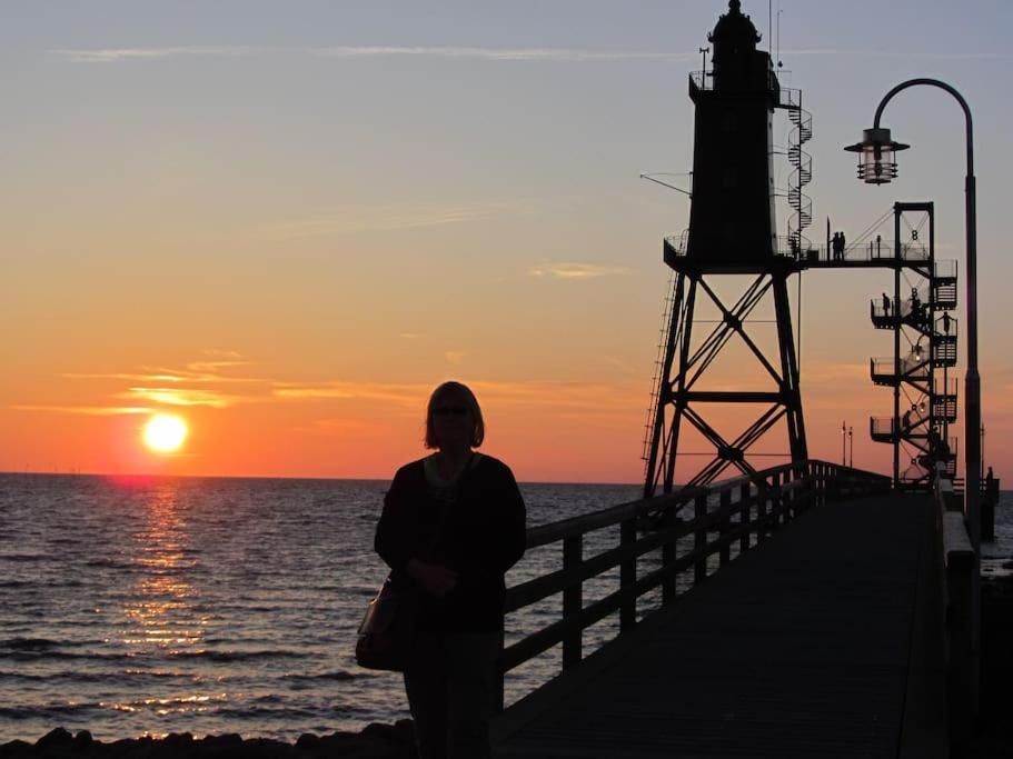 Nordsee Und Natur. Gemuetliche Fewo Mit Deichblick Dorumer Neufeld Ngoại thất bức ảnh